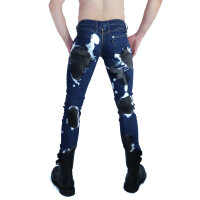 R&Co Elastic Domo Jeans + Full Zip Blue / Black 2.0