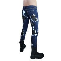 R&Co Elastic Domo Jeans + Full Zip Blue / Black 2.0