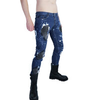R&Co Elastic Domo Jeans + Full Zip Blue / Black 2.0