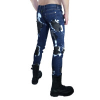 R&Co Elastic Domo Jeans + Full Zip Blue / Black 2.0
