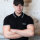 Capt. Berlin Polo-Shirt Black + Stripes White S