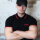 Capt. Berlin Polo-Shirt Black + Stripes Red