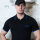 Capt. Berlin Polo-Shirt Black + Stripes Blue