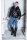 R&Co Blue Denim Jeans With Leather Saddle And Stripes