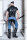 R&Co Blue Denim Jeans With Leather Saddle And Stripes