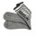 Capt. Berlin Crew Cut Socks Grey White Black